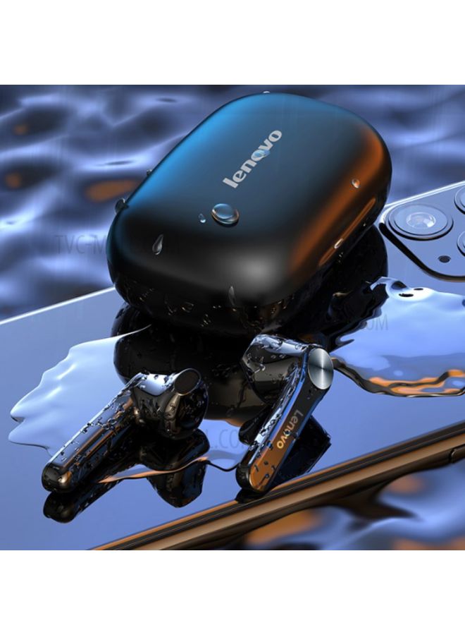 Lenovo TWS In-Ear Earbuds And Charging Box Set Black - Image 4