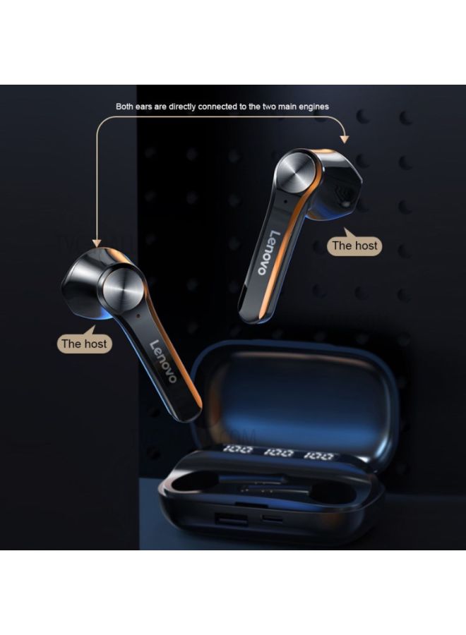 Lenovo TWS In-Ear Earbuds And Charging Box Set Black - Image 5