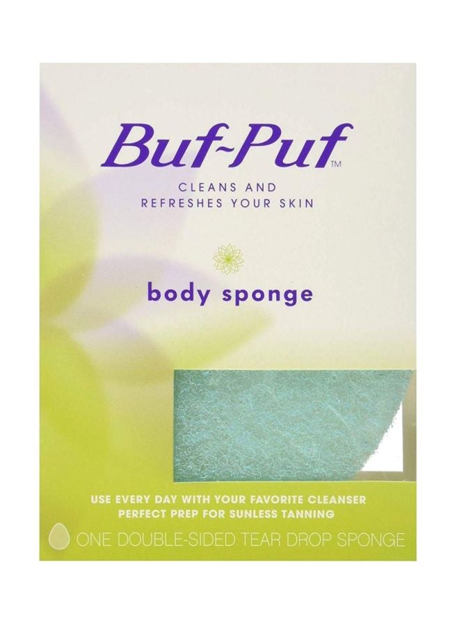 3M Pack Of 6 Buf-Puf Double-Sided Body Sponge Green 7.9x5.4x4.1inch - Image 2