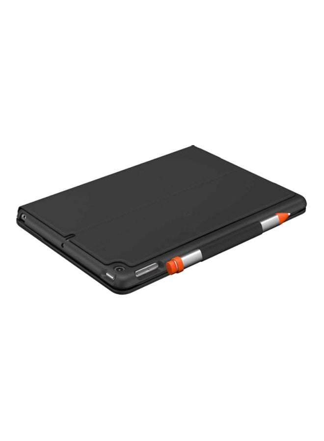 Logitech - Keyboard Case For Apple iPad Air (3rd Generation) 10.5", Slim Folio with Integrated Wireless Keyboard graphite - Image 1