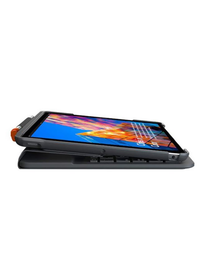 Logitech - Keyboard Case For Apple iPad Air (3rd Generation) 10.5", Slim Folio with Integrated Wireless Keyboard graphite - Image 1