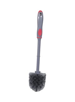 DELCASA Toilet Cleaning Brush Grey/Red  - Image 2