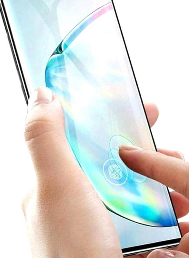 MARGOUN Ultimate Tempered Glass Screen Protector For Samsung Galaxy S21+ Black/Clear - Image 4