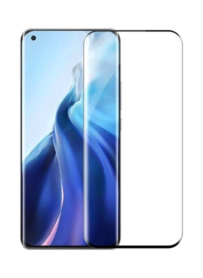 MARGOUN Ultimate Tempered Glass Screen Protector For Xiaomi Mi 11 Black/Clear - Image 1