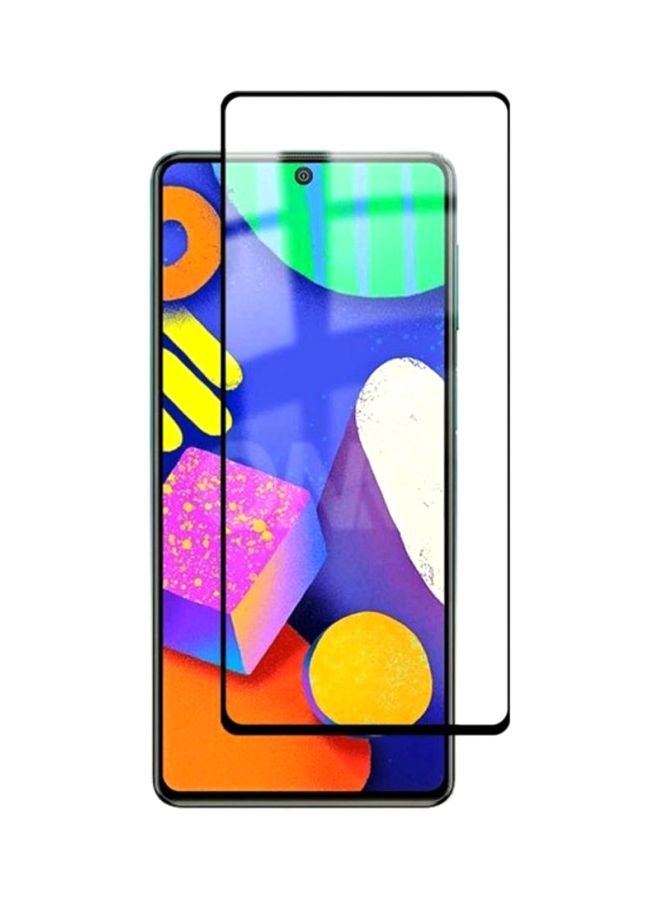 MARGOUN Ultimate Tempered Glass Screen Protector For Samsung Galaxy F62 Black/Clear - Image 1