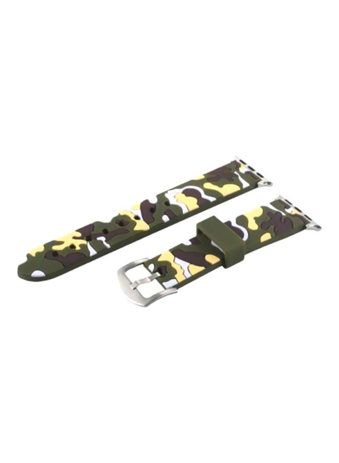 MARGOUN - Replacement Band For Apple Watch Series 3/2/1 42mm Camouflage - Image 1
