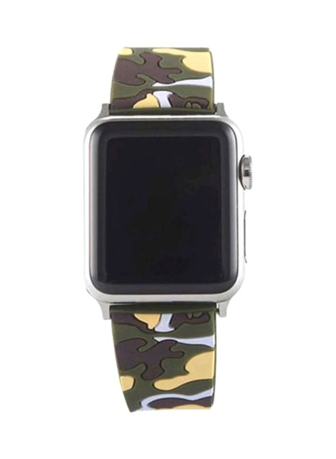 MARGOUN - Replacement Band For Apple Watch Series 3/2/1 42mm Camouflage - Image 1