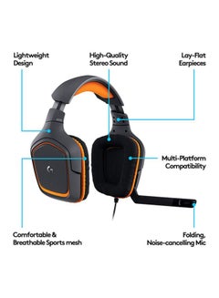 Logitech G231 Prodigy Gaming Headset  - Image 3
