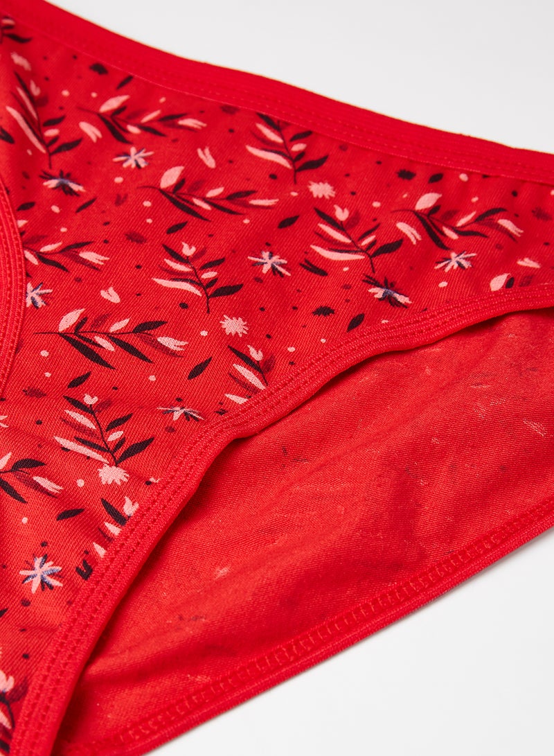 trendyol - All-Over Print Briefs Multi Color - Image 1
