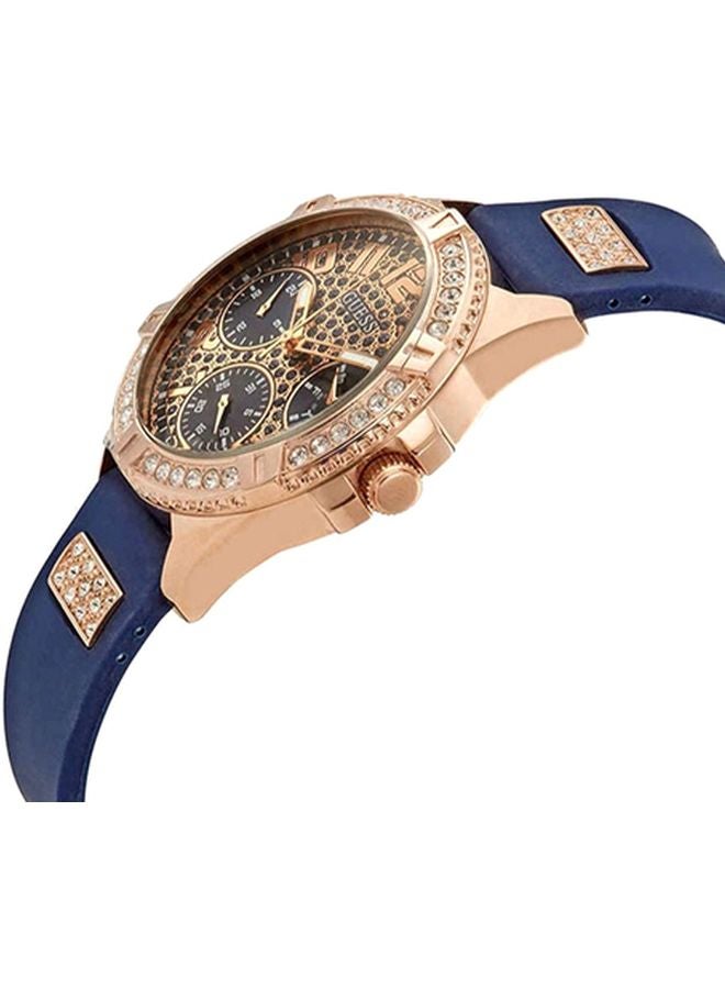 GUESS Women's Leather Analog Wrist Watch W1160L3 - Image 4