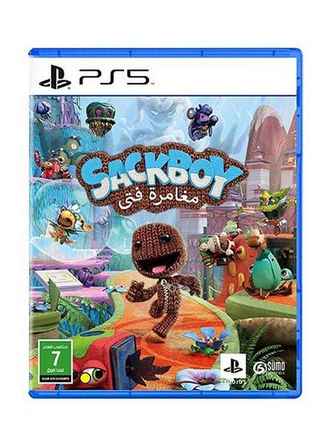 سوني لعبة "Sackboy A Big" باللغتين الإنجليزية والعربية (إصدار المملكة العربية السعودية) - مغامرة - بلايستيشن 5 (PS5)  - Image 1