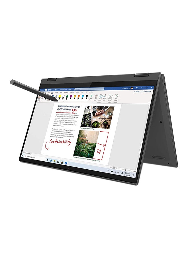 Lenovo - Ideapad Flex 5 Laptop With 14 Inch Display, Intel Core i7 Processor/16GB Ram/512GB SSDIntel Xe Graphics/Windows English/Arabic Grey - Image 1