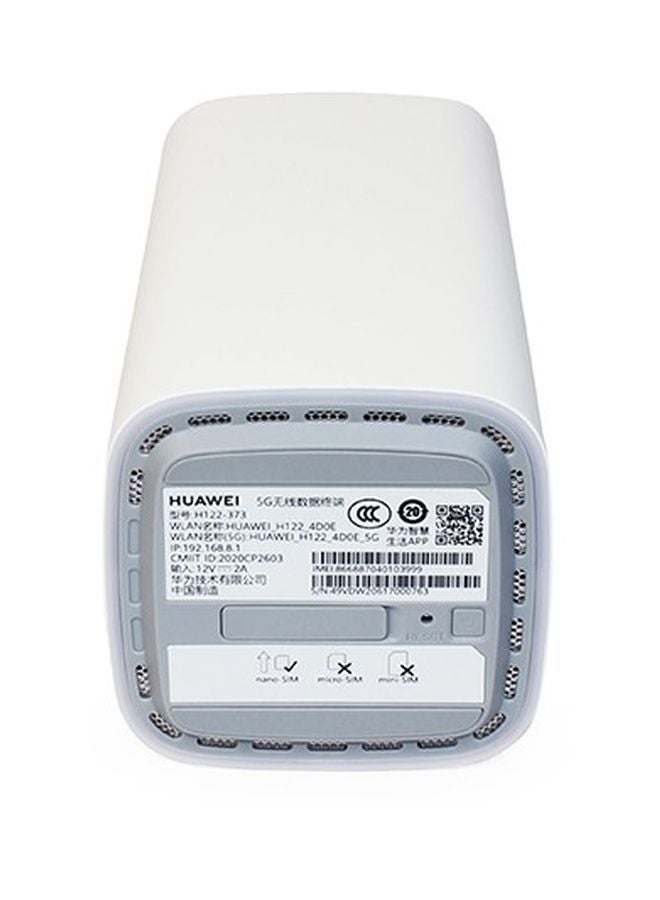 HUAWEI 5G CPE Pro 2 H122-373 For Zain Network White  - Image 2