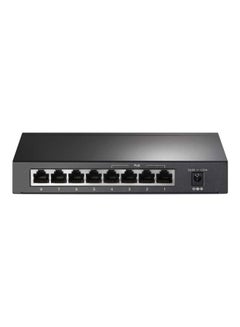 TP-LINK 8-Port Desktop Switch With 4-Port POE Black/White/Green  - Image 2