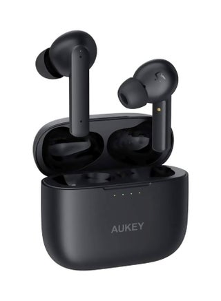 EP-N5 Active Noise Cancelling True Wireless Earbuds, Bluetooth 5.0 TWS Earphones with IPX5 Waterproof, Deep Bass, Touch Control, USB-C Charging Case - Black - v1620927866/N43366299A_1