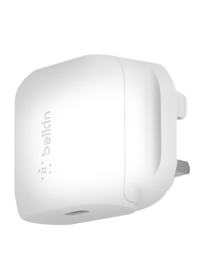 belkin MFi Certified Boost Charge USBC Wall Charger 20W  4 ft USBC to Lightning Cable (Fast Charger for iPhone 1414 Plus 14 Pro 14 Pro Max 13 13 ProPro Max 13 mini iPad Air 2020 8th gen) White  - Image 2