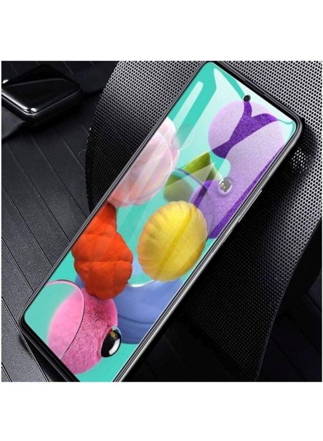 MARGOUN 2-Piece Super Shieldz Screen Protector For Samsung Galaxy A51 Black/Clear - Image 3