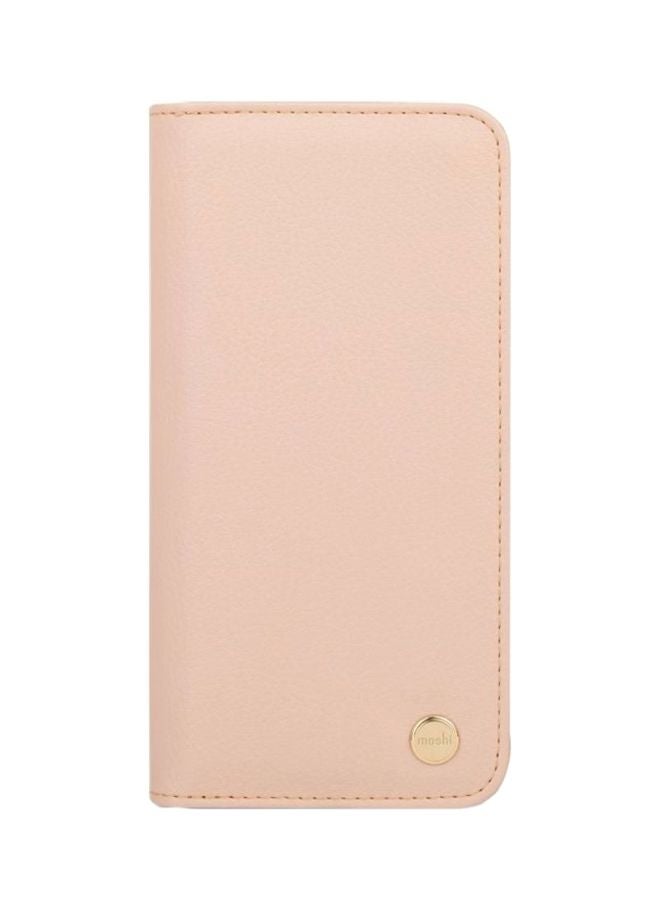 Moshi Leather Case For iPhone 12 Pro Max Beige - Image 1