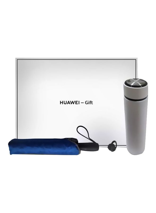 HUAWEI - Band 6 FRA-B19 + FOC Huawei City Travel Gift Package (Thermos Bottle, Retractable USB Carry Case, Canvas Bag) Graphite Black - Image 1