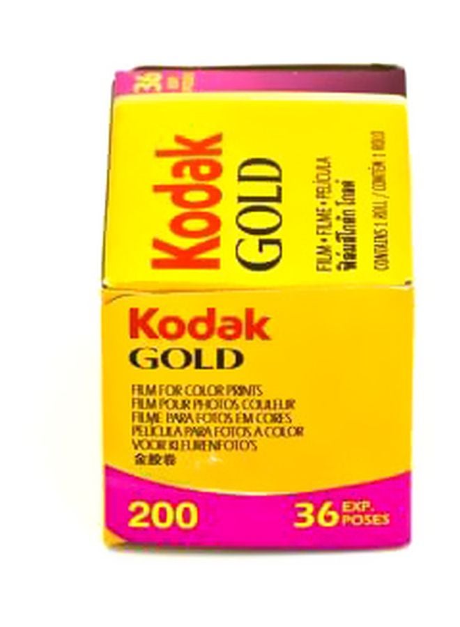 Kodak - Pack Of 3 Gold Film Yellow/Red/Pink - Image 1