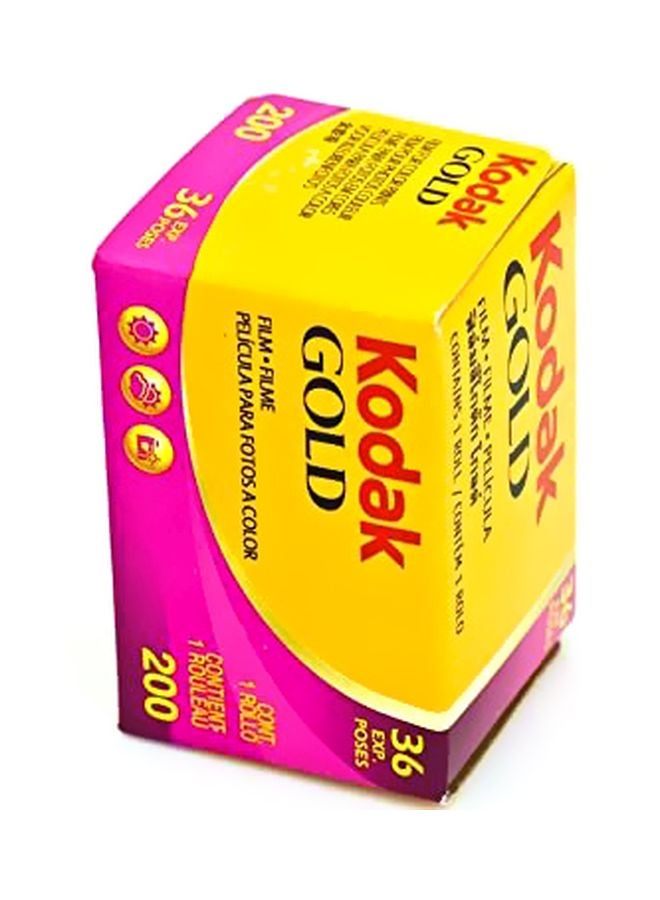 Kodak - Pack Of 3 Gold Film Yellow/Red/Pink - Image 1
