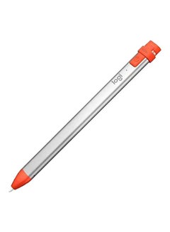 Logitech Crayon For Apple iPad (6th Gen) Silver/Orange  - Image 2