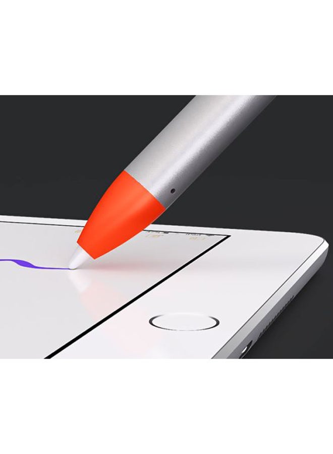 Logitech Crayon For Apple iPad (6th Gen) Silver/Orange  - Image 4