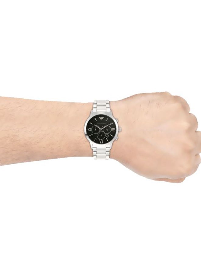 EMPORIO ARMANI Men's Giovanni Water Resistant Chronograph Watch AR11208 - Image 5