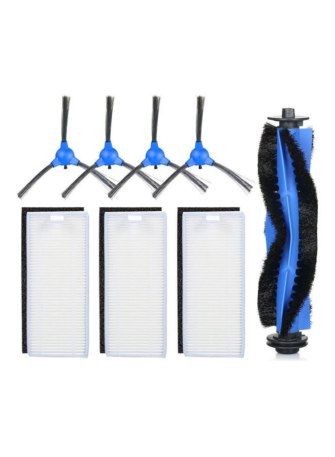 8-Piece Replacement Accessories Kit Set For Vacuum Cleaner NA-H9983 Blue/Black  - Image 1