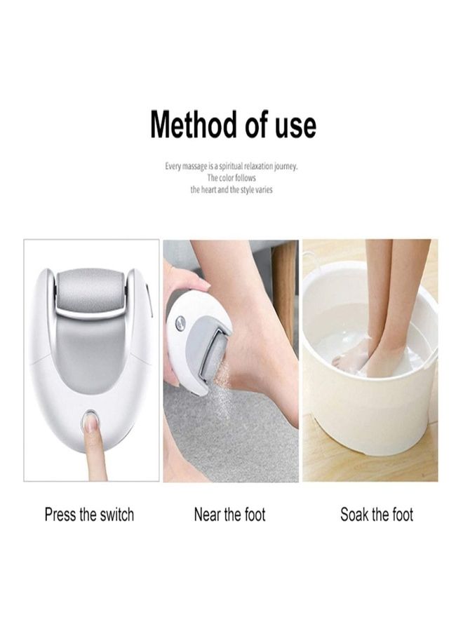Generic - Electric Foot File Pedicure Machine White - Image 1