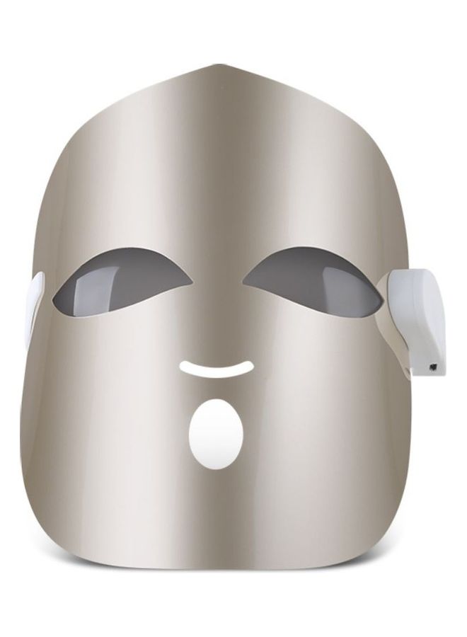 قناع LED فوتون الضوئي لتجديد البشرة ذهبي - Image 1