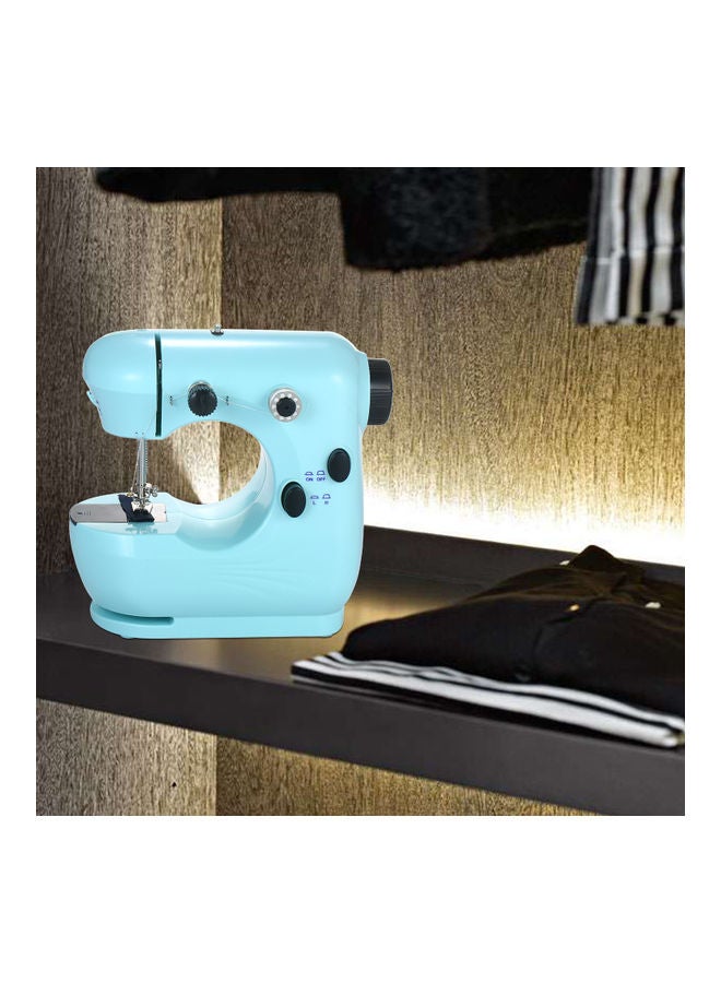 Multi-Function Electric Micro-Sewing Machin with Foot Pedal and Power Adapter P-11600UK* Blue/Black  - Image 3