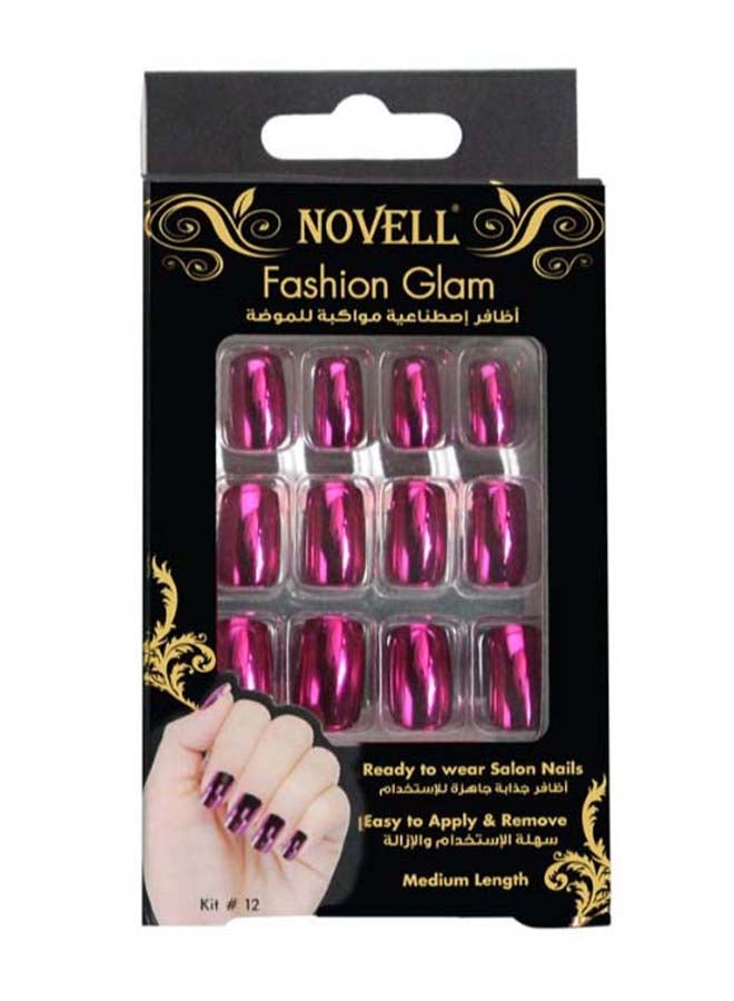 NOVELL Artificial Fashion Nail Kit #12 - Image 1