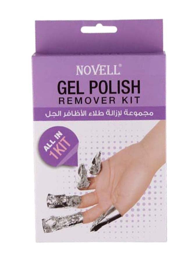 نوفل مجموعة لإزالة طلاء أظافر الجل بنفسجي - Image 1
