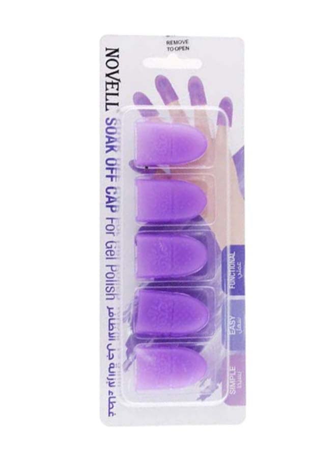 NOVELL Soak Off Cap Purple - Image 1