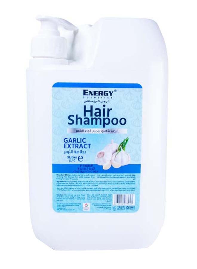 إنيرجي كوزماتيكس شامبو للشعر بخلاصة الثوم أبيض 5لترات - Image 1