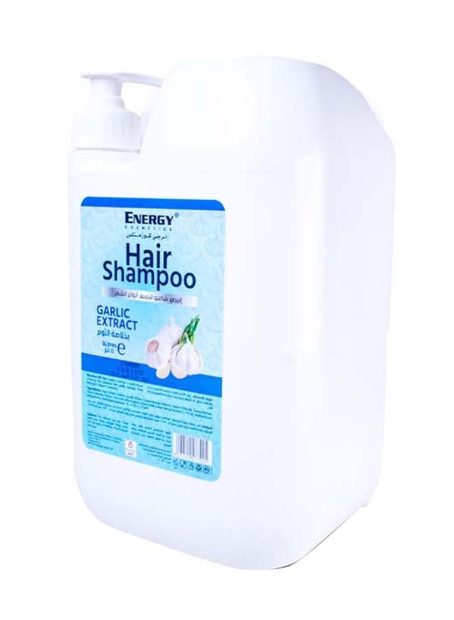 إنيرجي كوزماتيكس شامبو للشعر بخلاصة الثوم أبيض 5لترات - Image 2