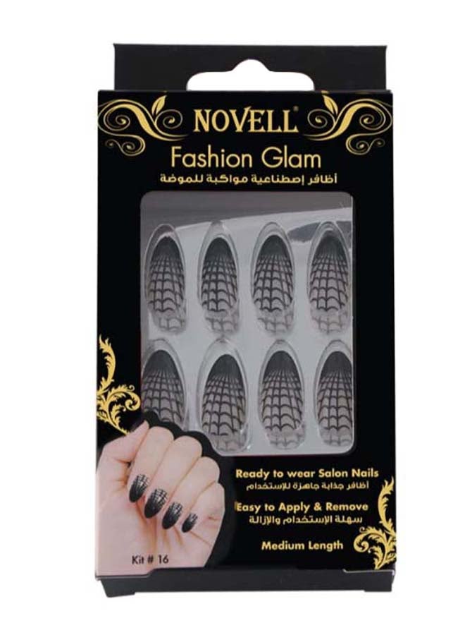 NOVELL Artificial Fashion Nail Kit #16 - Image 1