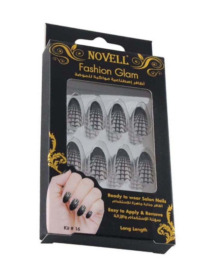 NOVELL Artificial Fashion Nail Kit #16 - Image 2