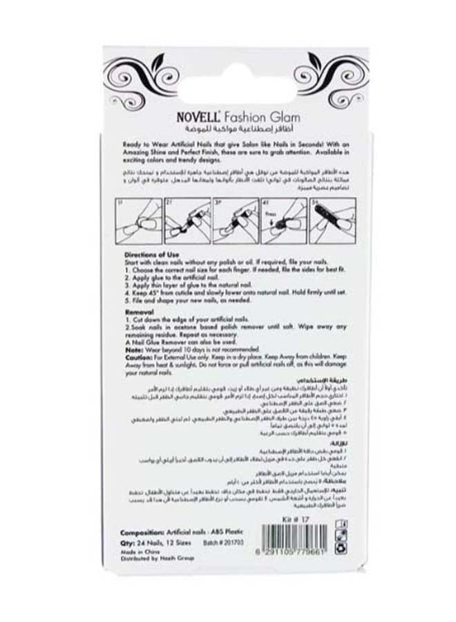 نوفل طقم الأظافر الصناعية المواكبة للموضة - Image 3