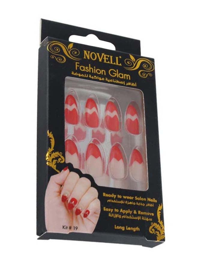 NOVELL Artificial Fashion Nail Kit #19 - Image 2