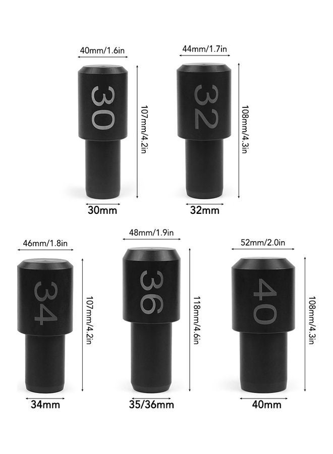 Bicycle Front Fork Dust Seal Installation Tool Kit