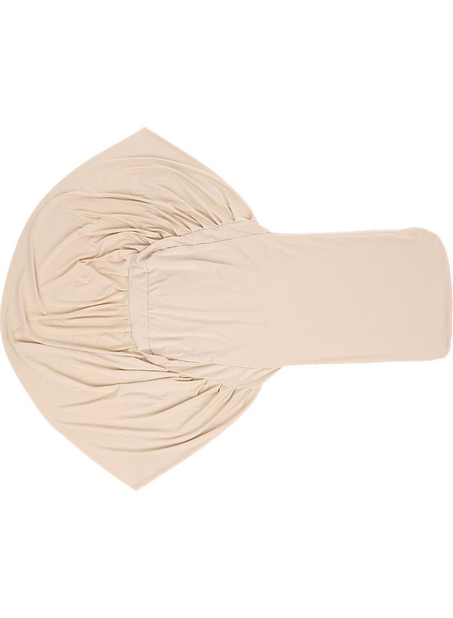 Washable Home Dining Chair Cover Beige  - Image 3
