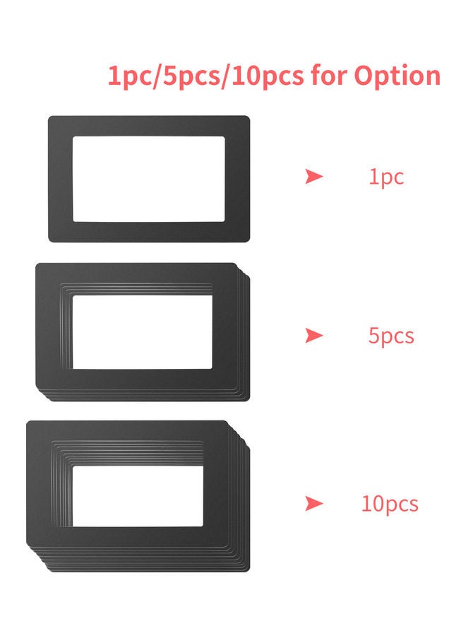 مجموعة 5 قطع حشيات LCD للطابعة ثلاثية الأبعاد أسود - Image 3