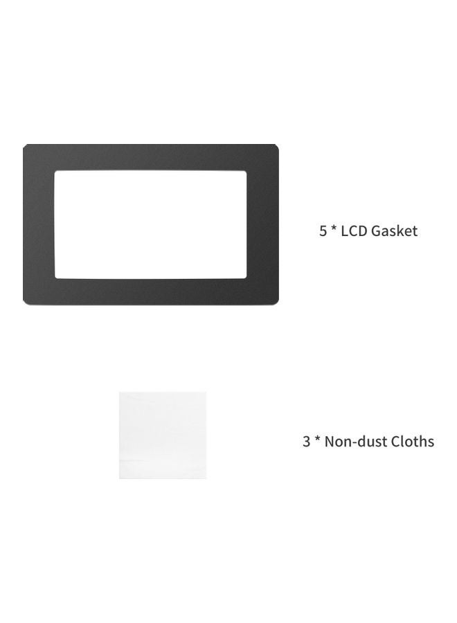 مجموعة 5 قطع حشيات LCD للطابعة ثلاثية الأبعاد أسود - Image 4