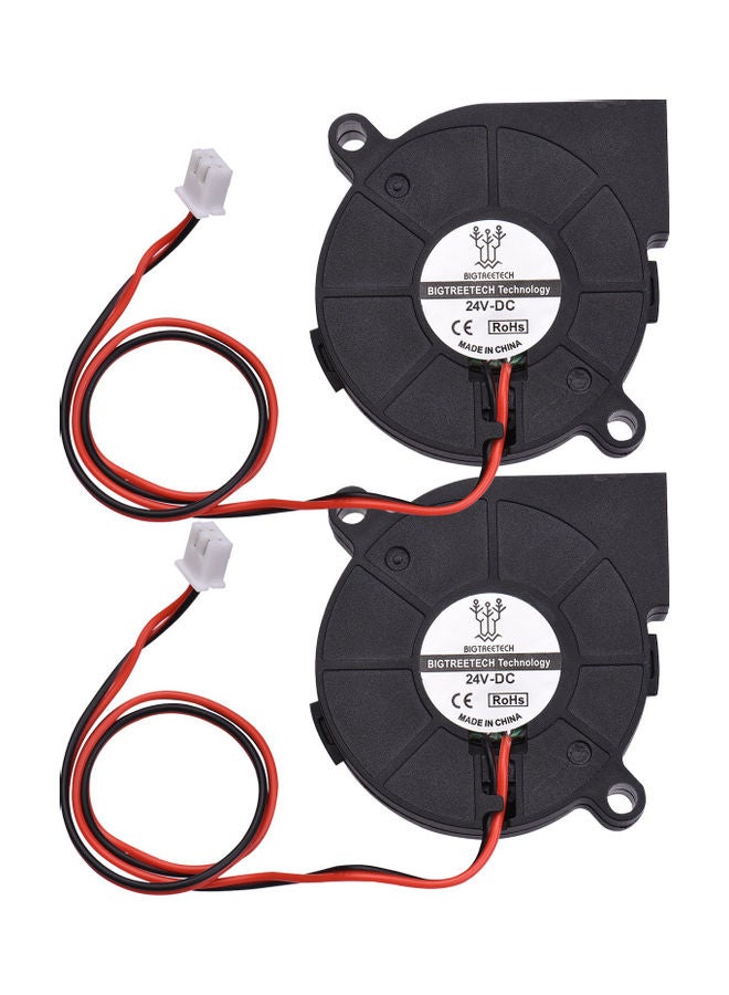 BigTreeTech 2-Piece Cooling Fan For 3D Printer Black  - Image 1