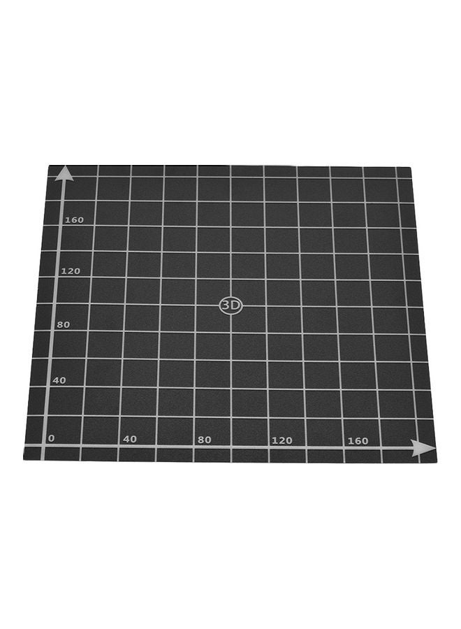 Heat Bed Sticker Sheet For 3D Printer Black - Image 3
