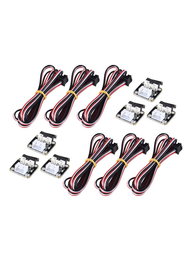 6-Piece Limit Switches Plug Control For 3D Printer Black/White/Red  - Image 4