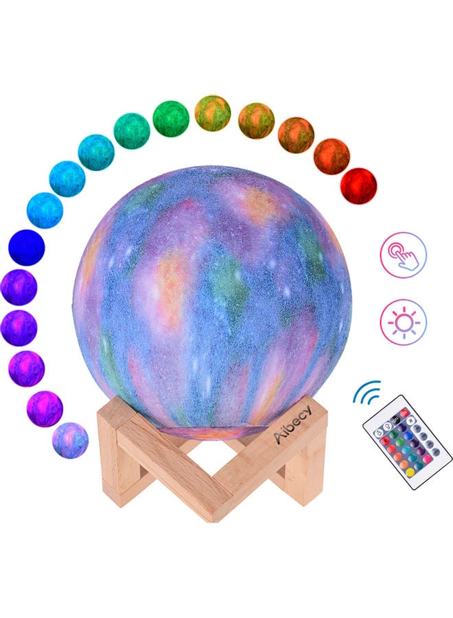 Aibecy 16 Colors 3D Printed Large Lunar Lamp Multicolour - Image 1