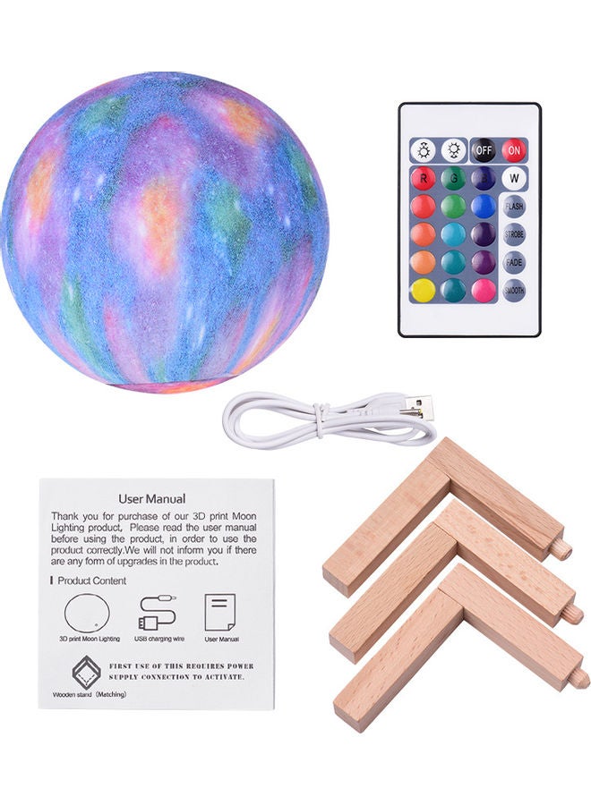 Aibecy 16 Colors 3D Printed Large Lunar Lamp Multicolour - Image 3
